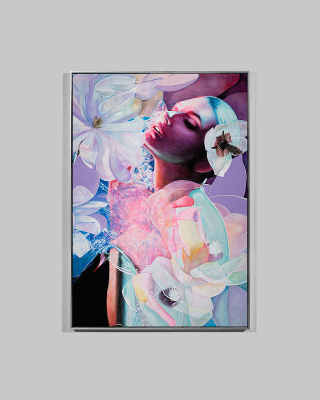 "Magnolia" Giclee Canvas Art by Jeff Schaub